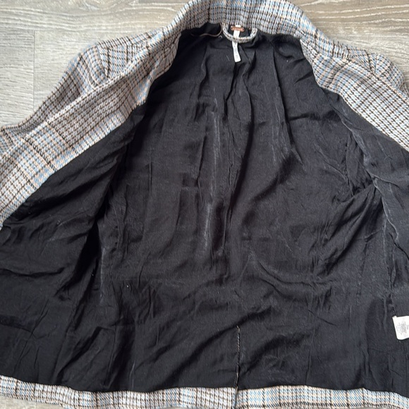NEW FREE PEOPLE Chess Blazer in Multi XS - Picture 16 of 16